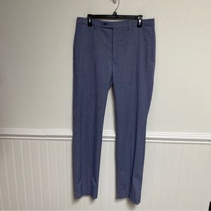 Calvin Klein Men’s Blue Dress Pants straight legs size 34 X 34